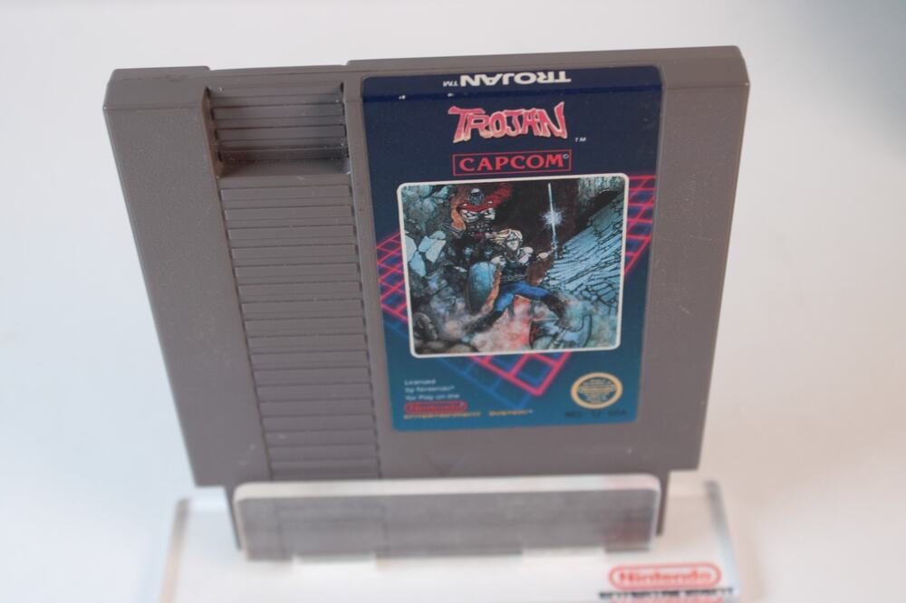 Trojan [5 Screw] (Nintendo NES, 1987) Cartridge Only - Tested, Authentic
